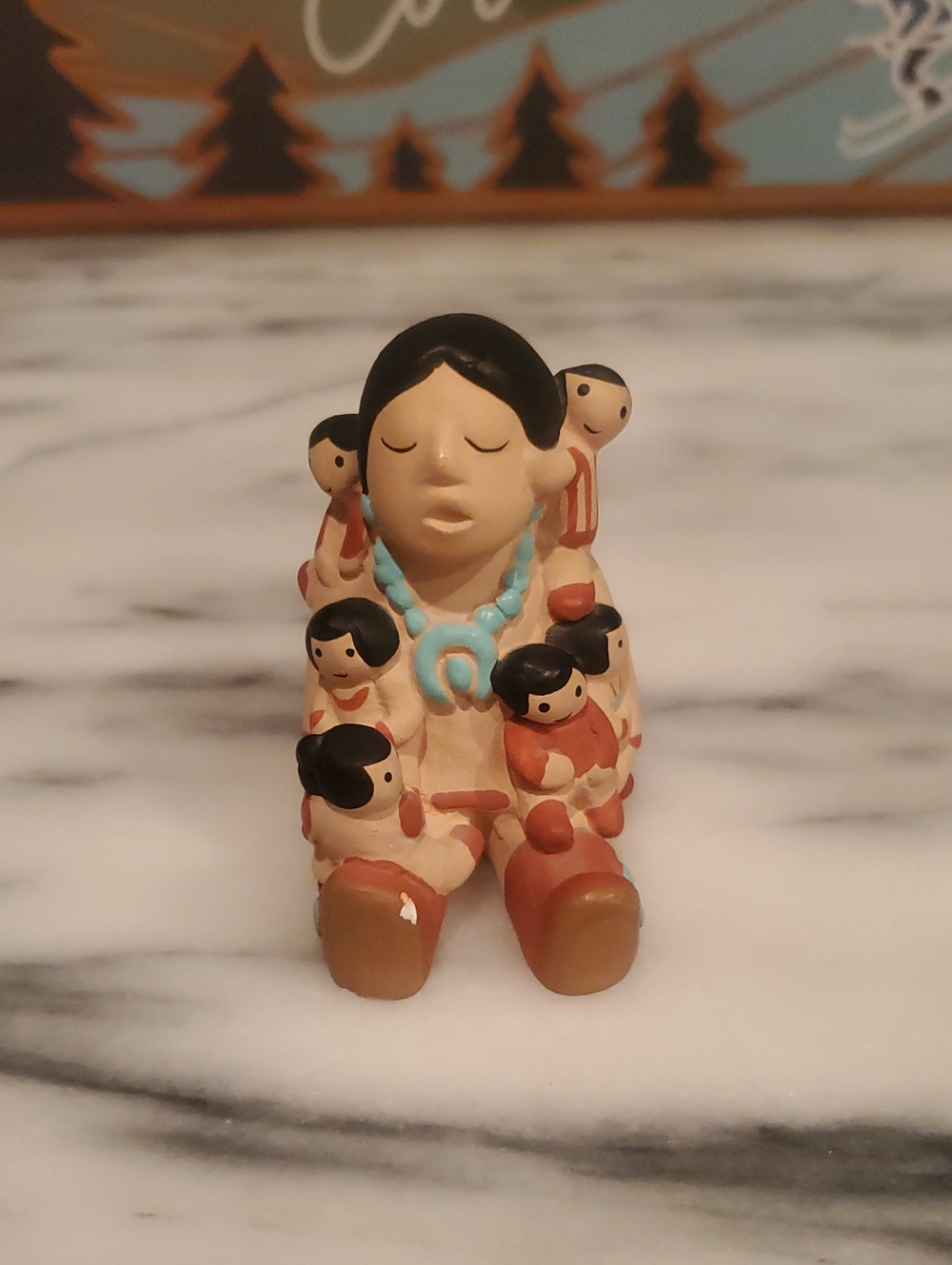 Vintage Cleo Teissedre Story Teller Figurine